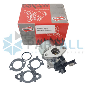 Карбюратор WINZOR PRO серии для двигателей Briggs & Stratton 111P02, 111P05, 114P02, 114P05 (Супер комплект) (точная применяемость в&nbsp;описании)